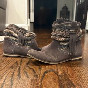 The Sak Women's Ankle Boots in Brown and Gray
